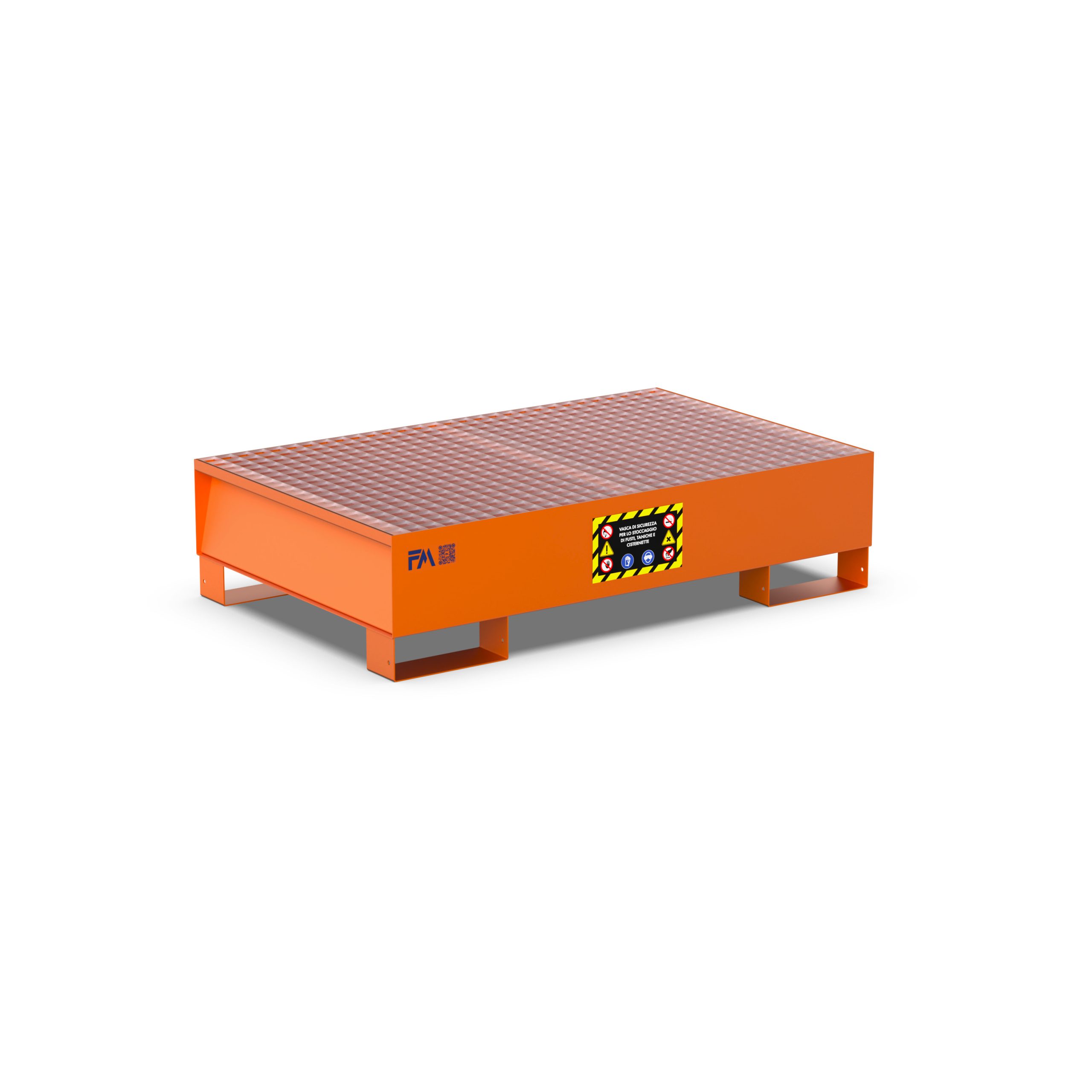 Vasca di raccolta – 2 fusti da 200L