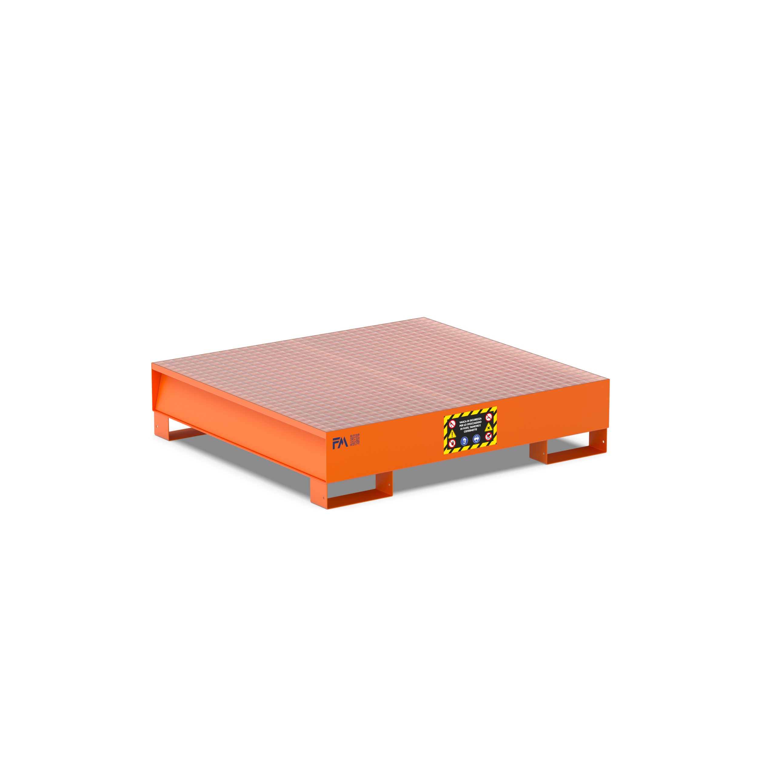 Vasca di raccolta – 4 fusti da 200L