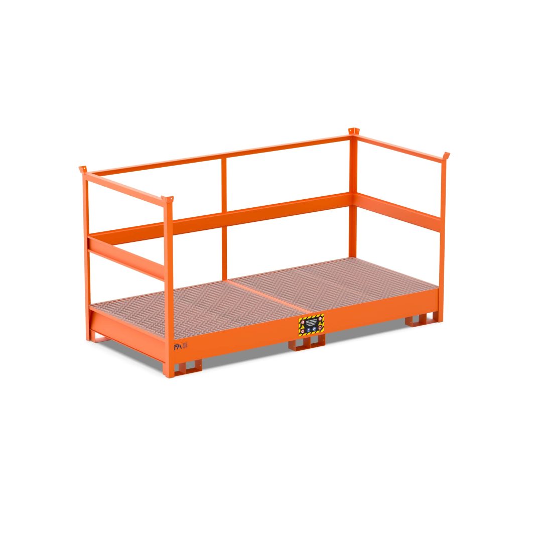 Vasca di raccolta sovrapponile – 8 fusti da 200L