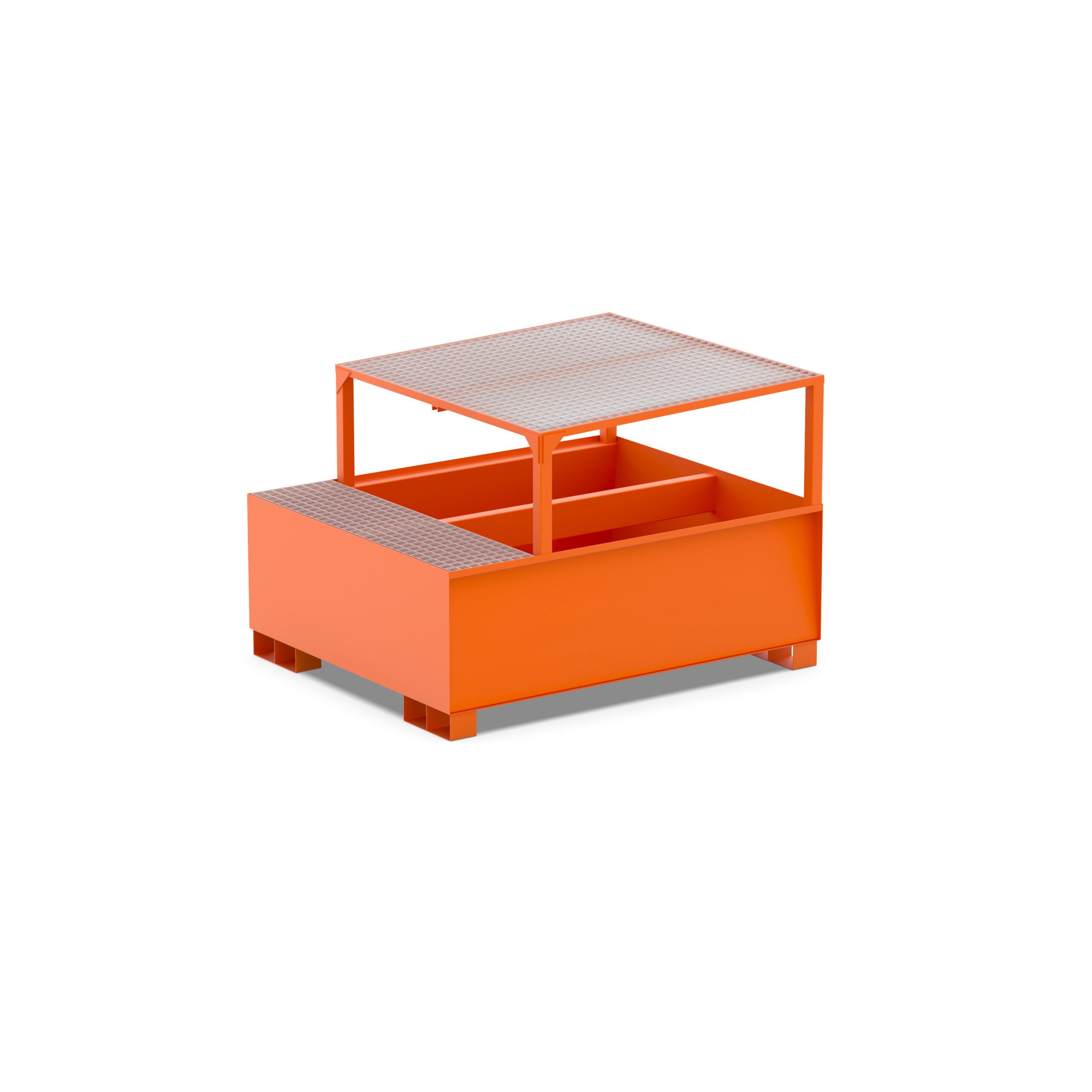 Vasca di raccolta con rialzo – 1 IBC da 1000L