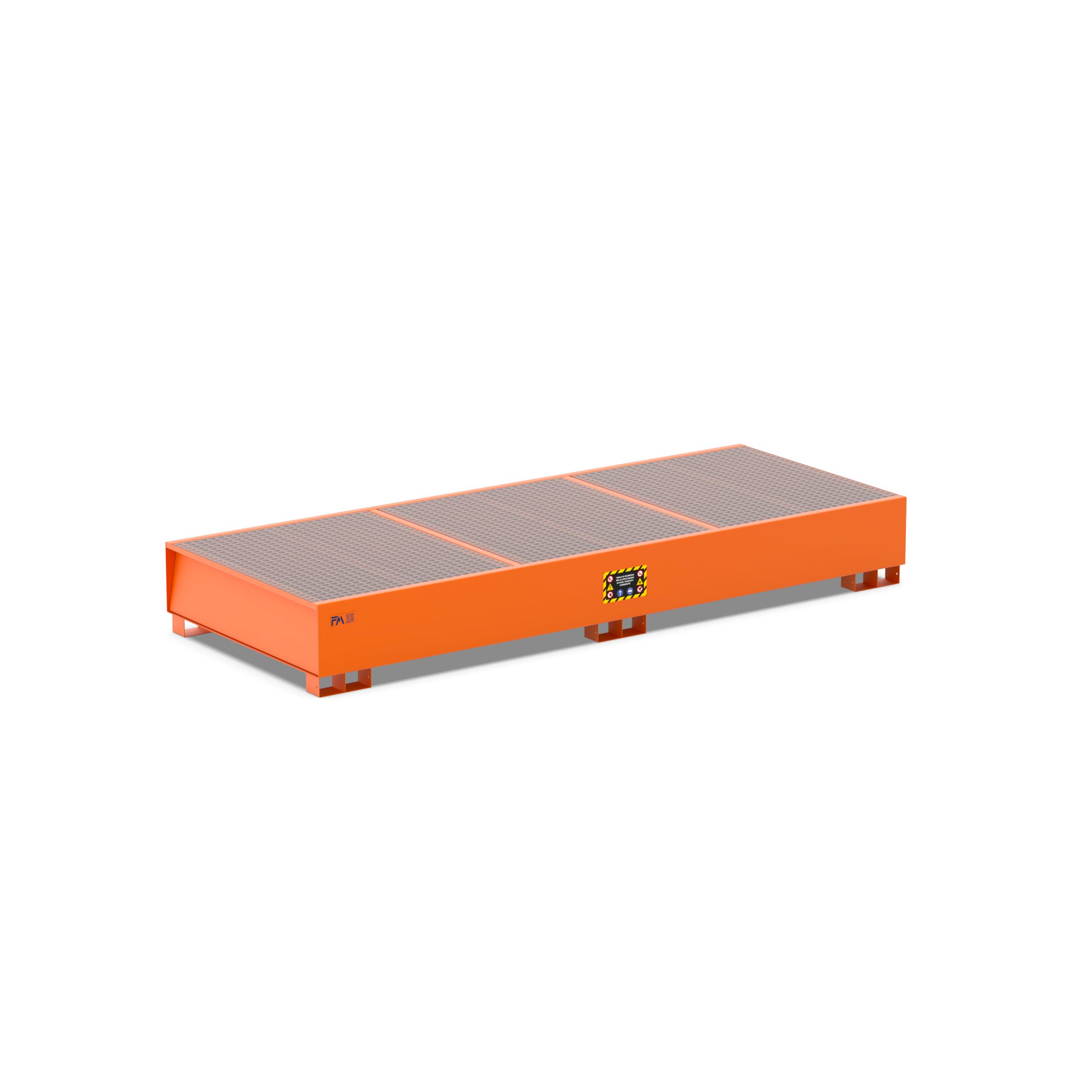 Vasca di raccolta – 3 IBC da 1000L