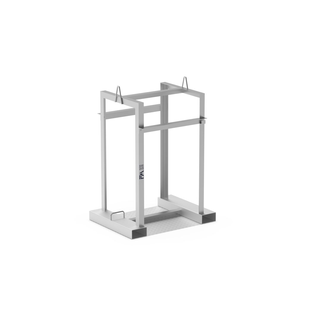 Pallet porta bombole – 4 bombole