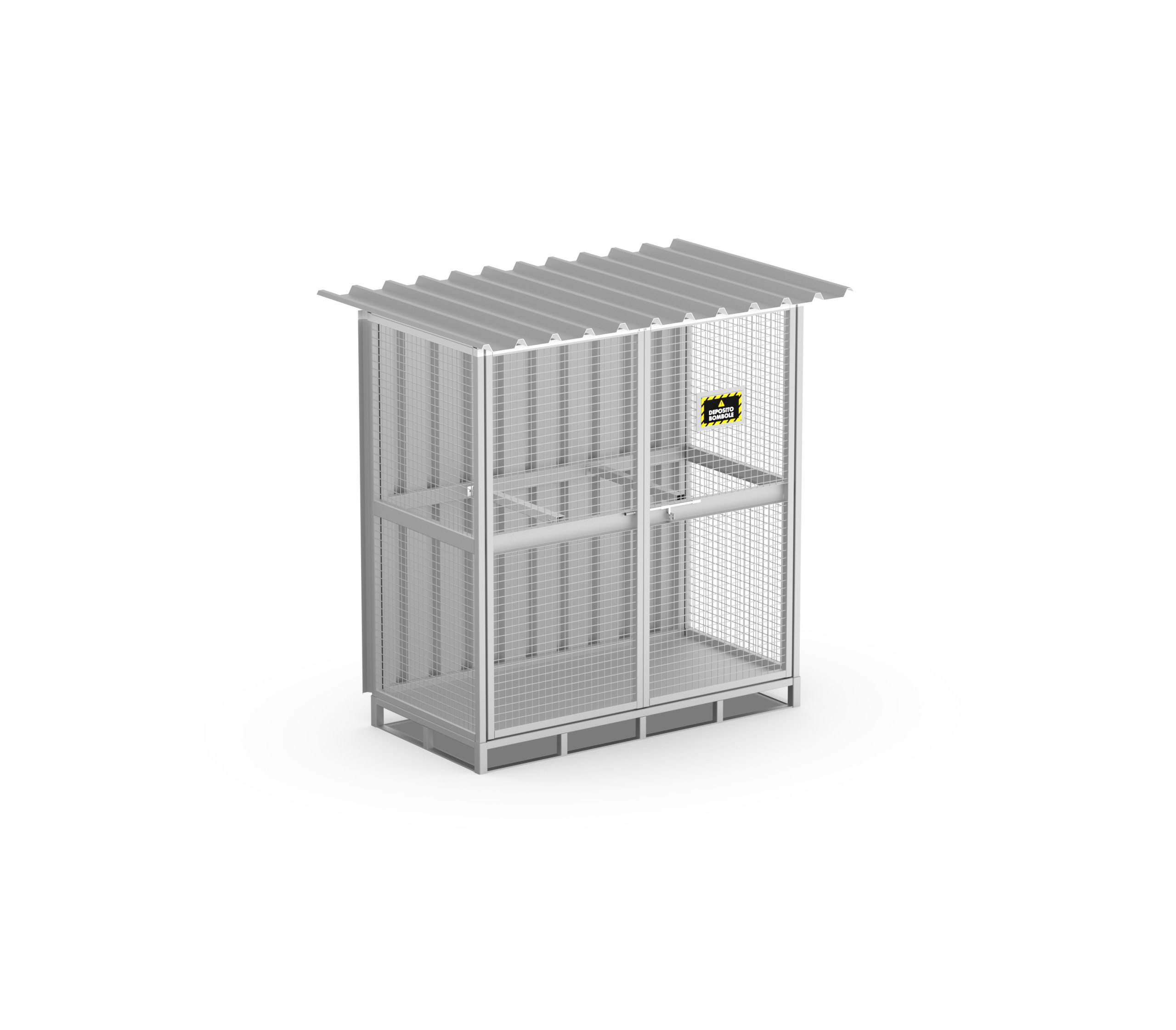 Deposito porta bombole – 2000x1000xH2100